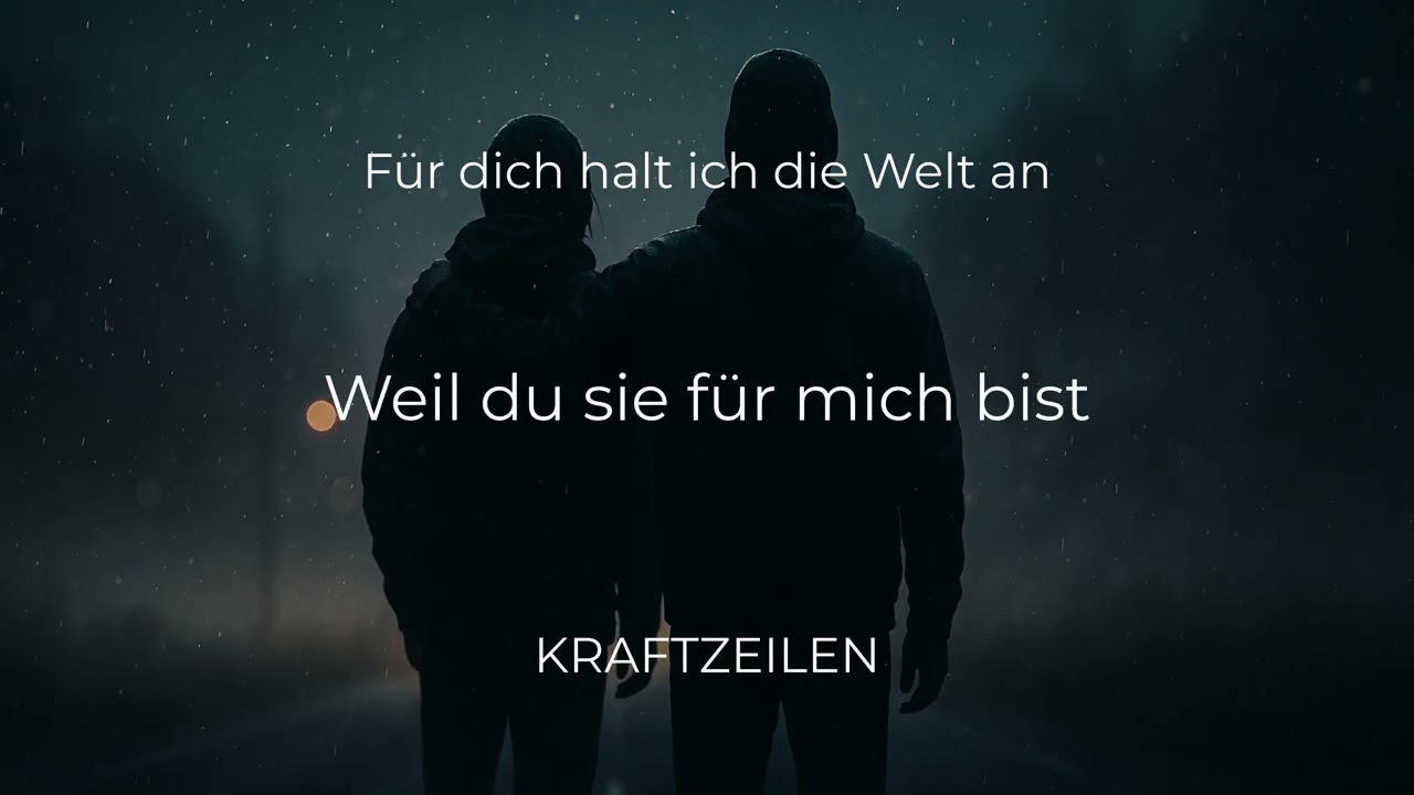 Für dich halt ich die Welt an | KRAFTZEILEN (Official Lyric Video)