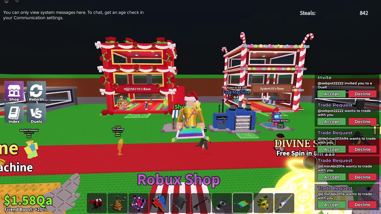 Trading and dueling!