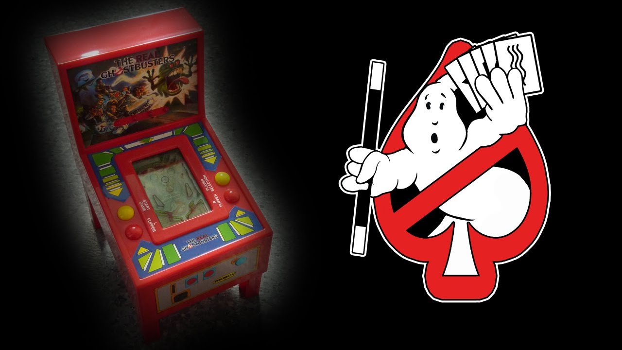 The Real Ghostbusters - Vintage Remco LCD Electronic Pinball Game Review / Unboxing