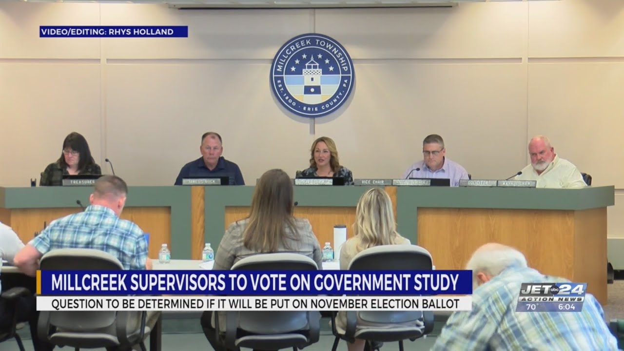 Millcreek supervisors unanimously vote for government study to be on ballot