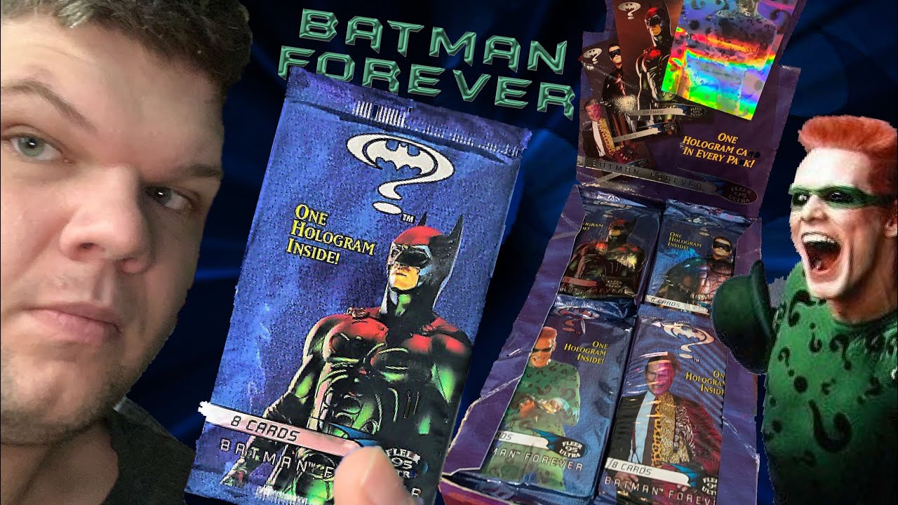 Batman Forever (1995) Fleer 36 Pack of Cards Box Break