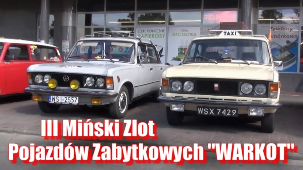 III Miński Zlot Pojazdów Zabytkowych Warkot - Mińsk Mazowiecki