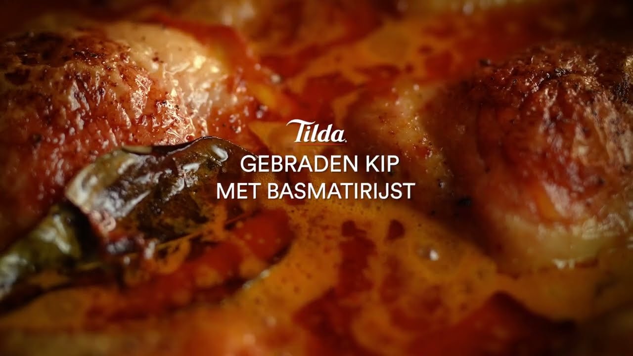 Gebraden kip met basmatirijst - NL