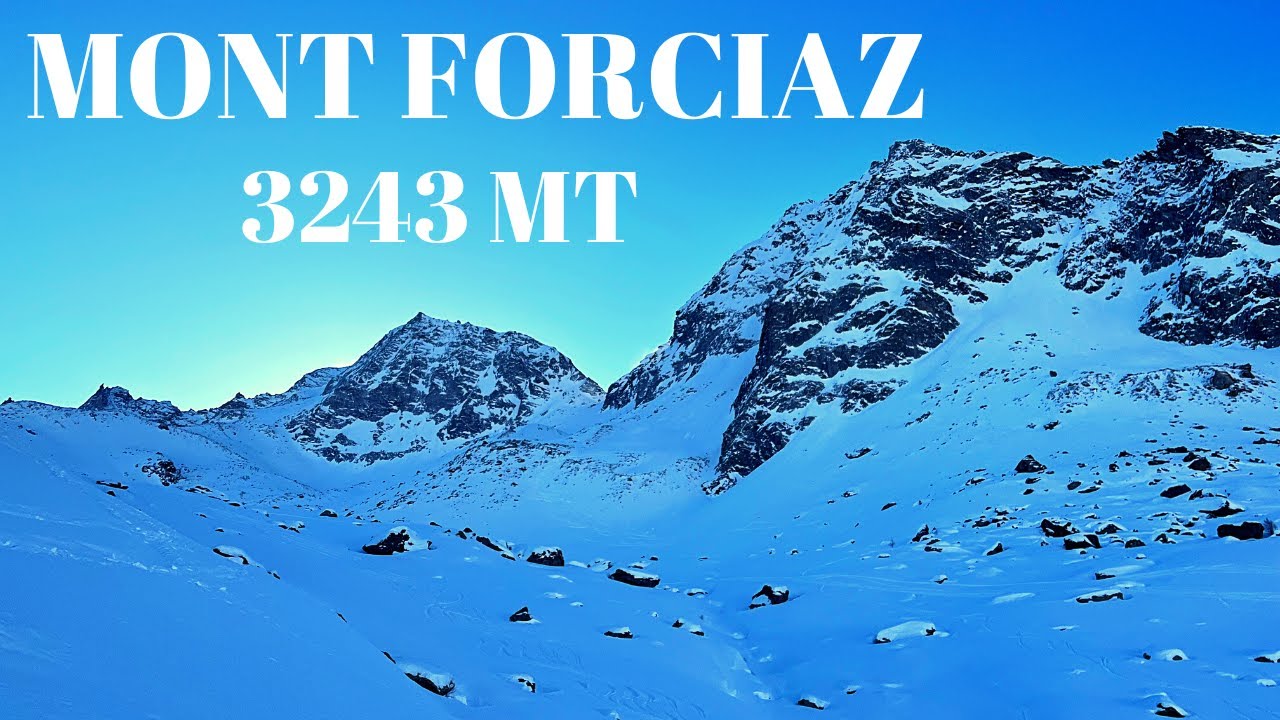 Mont Forciaz - 3243 mt - Scialpinismo - Via normale da Mondanges (Valgrisenche - AO) 4K