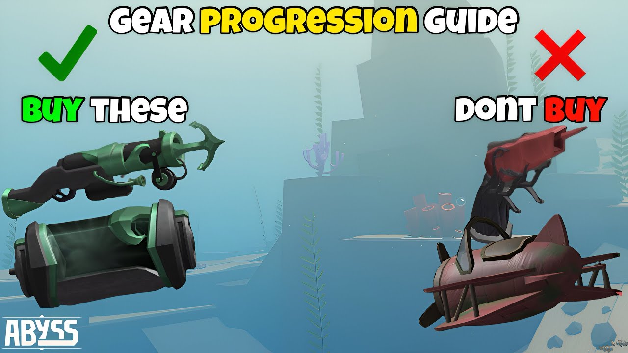 BEST Gear Progression Guide In Roblox Abyss! ⚙️