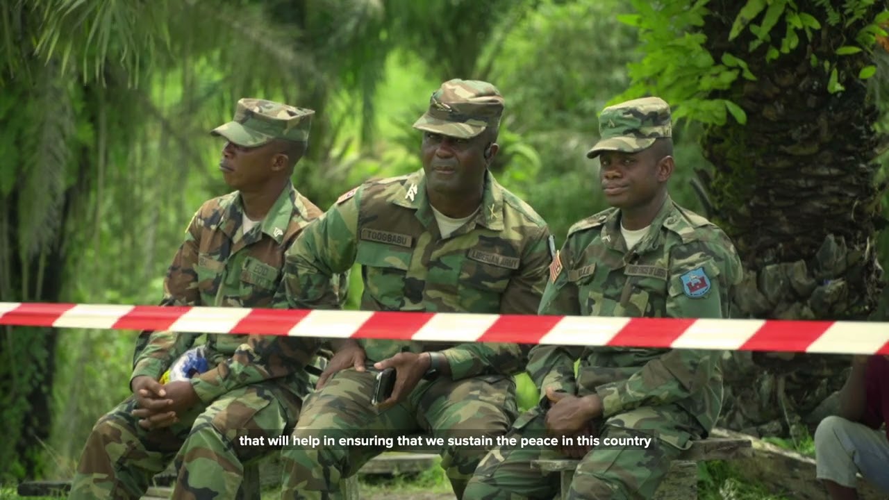 Destruction of over 105,400 arms, ammunition, and explosives in Margibi County, Liberia.