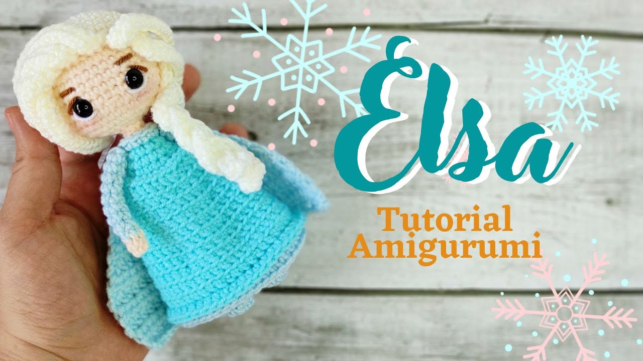 Elsa Frozen Amigurumi Tutorial | Amis Tejiendo Momentos ENG/SPA Subs
