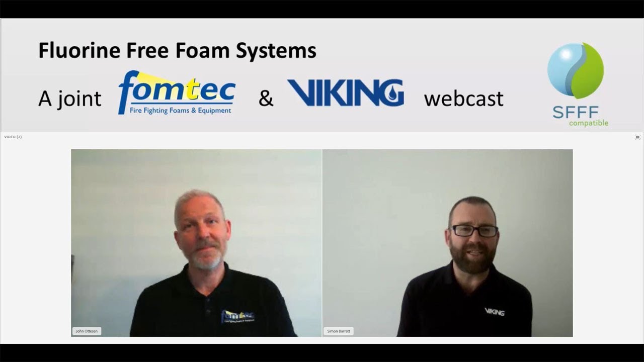 Fluorine free foam systems: market trends, standards & latest developments – a Viking EMEA webcast