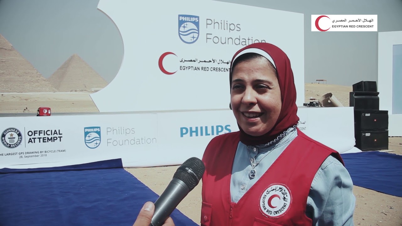 حملة العودة إلى النبض: الهلال الأحمر المصري ومؤسسة فيليبس