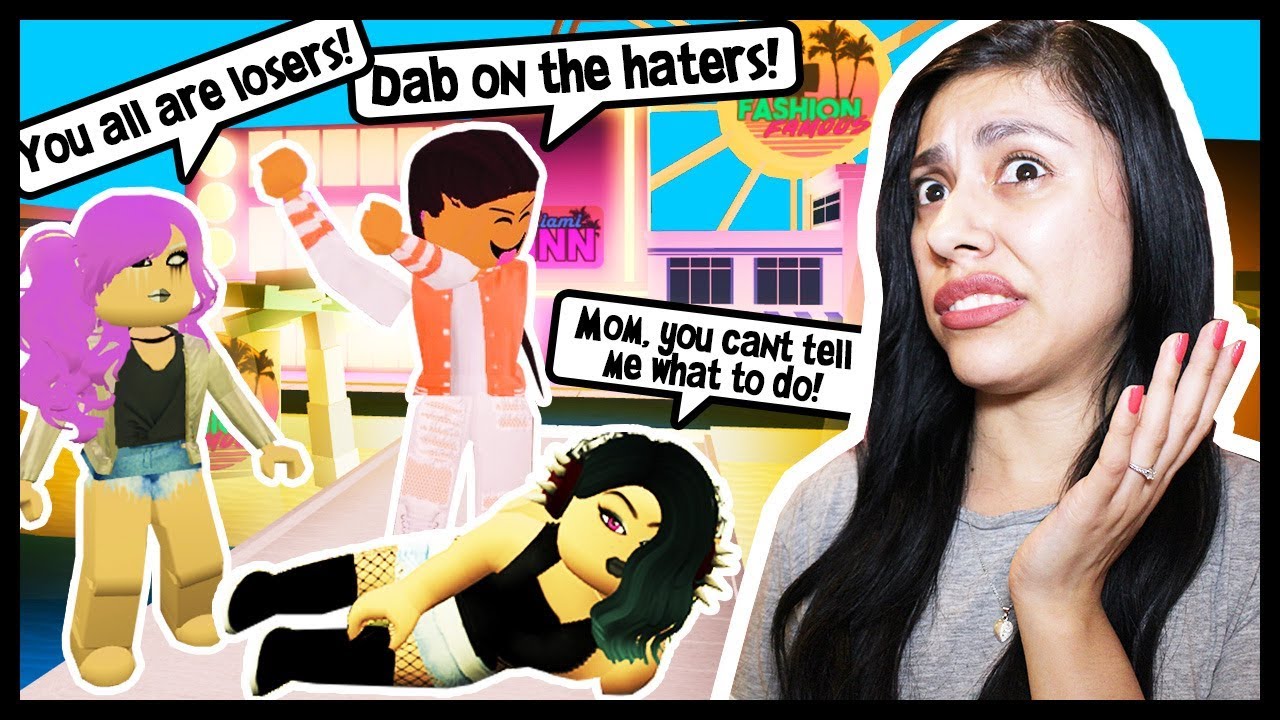 THE TEENAGE BAD GIRLS WANT TO BE FAMOUS! - Roblox