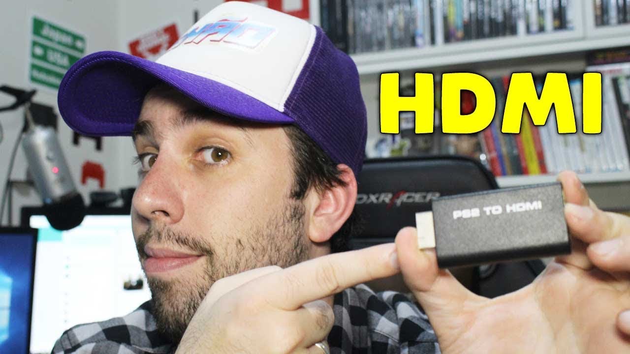 PS2 TO HDMI - COMO USAR CABO HDMI NO PLAYSTATION 2 E COMPARAÇÃO COM CABO COMPONENTE