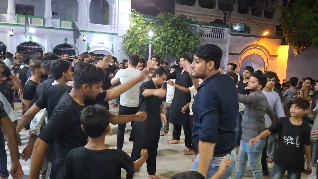 Anjumane imamia saharanpur 4 moharram majlis Bada imam bargah || Nohekhwan Mirza Ayaz