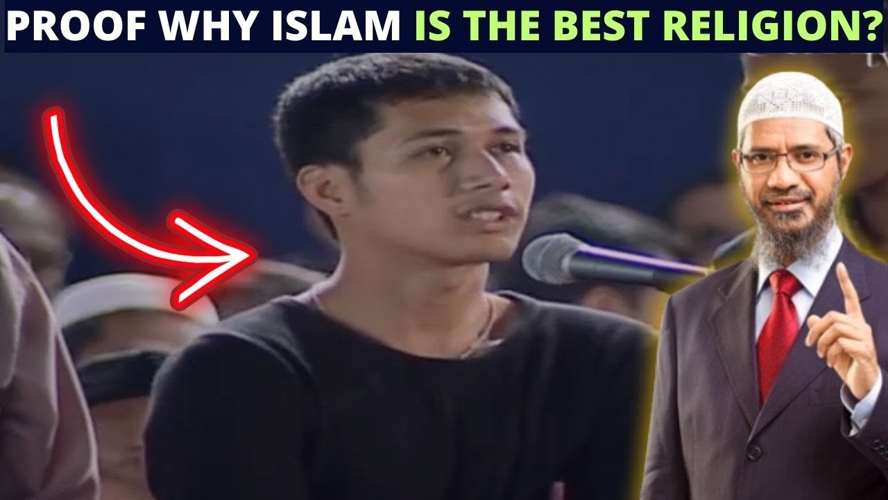 NON MUSLIM MAN ASK DR ZAKIR TO PROOF WHY ISLAM IS THE ONLY RELIGION TO FOLLOW?
