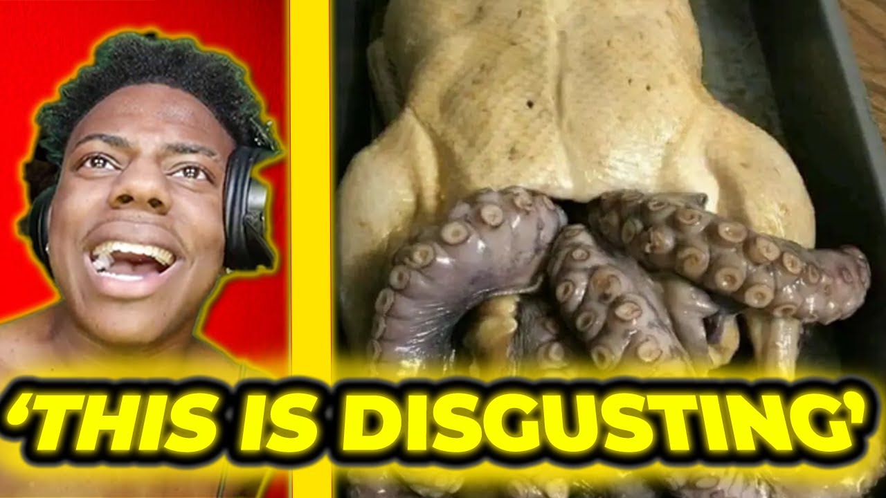 IShowSpeed Reacts To GROSS Thanksgiving Meals!