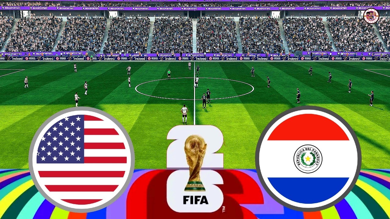 США против Парагвая | Чемпионат мира по футболу FIFA 2026, группа D | FC 26 - PS5 PRO [4K]