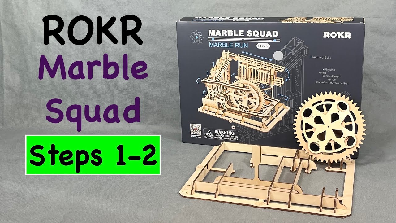 ROKR Marble Squad Шаги 1-2