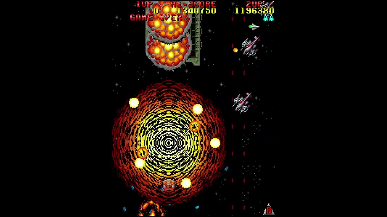 アケアカ版　雷電 海外版1CC 2-4まで 3/4