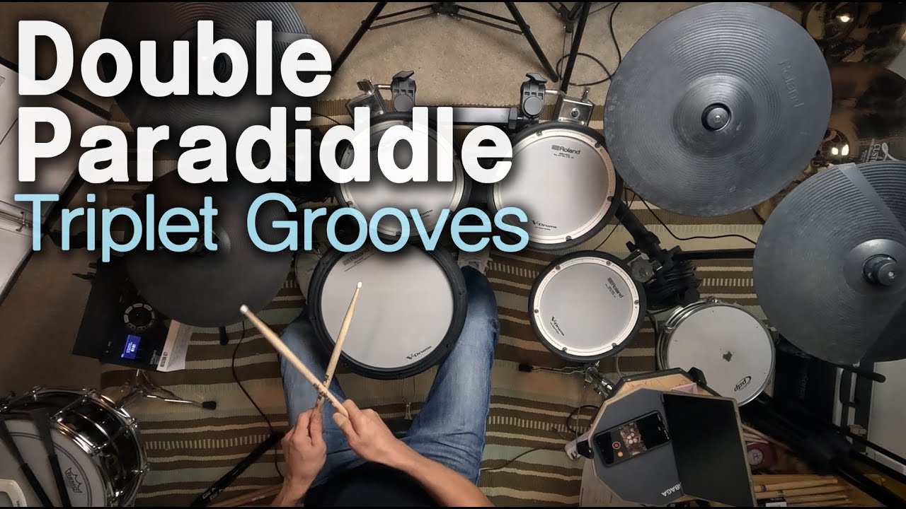 [My Practice Log-87]Triplet Grooves-Double Paradiddle -트리플랫 더블페러디들