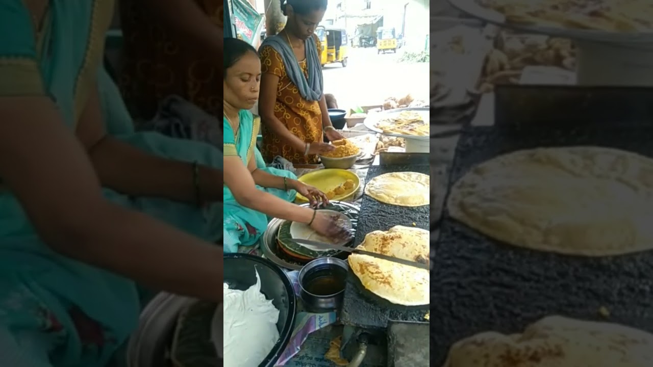 Anantapur famous poornam bobbatlu ,rayalaseema famous paper Oliga,😋