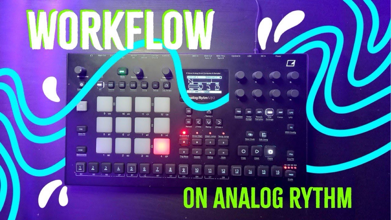 WORKFLOW 🛠 ORGANIZATION  //  Elektron Analaog Rytm Tutorial