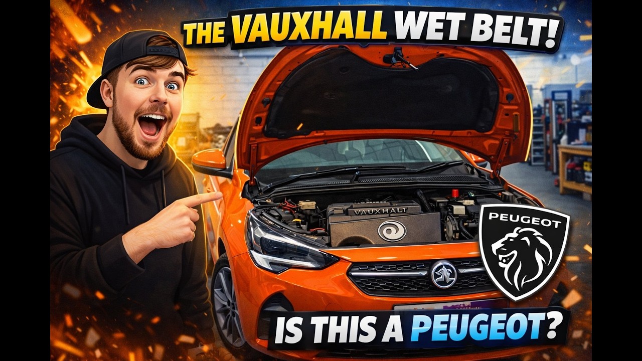 Vauxhall теперь, по сути, Peugeot?! 😳 (Сюрприз от мокрого ремня)