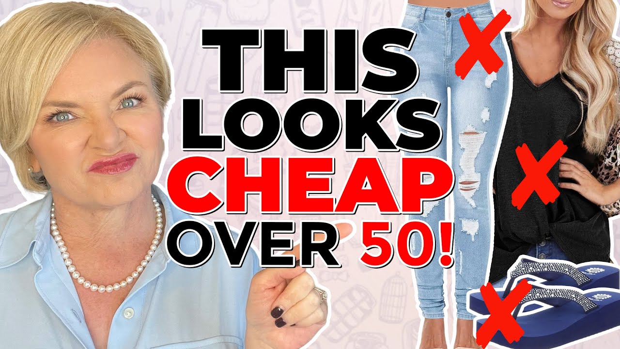 Over 50? These Are Things That Make You Look Cheap!