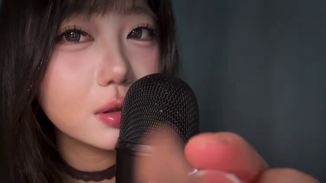 ASMR Sticky Mouth Sounds 👄✨ Whispering & Counting for Deep Tingles | KunKun ASMR