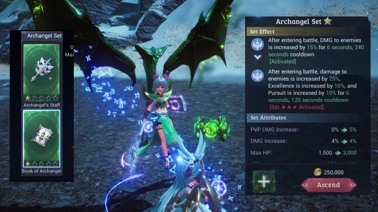 MU Origin 3 | I complete ArchAngel Set without spending (F2P)