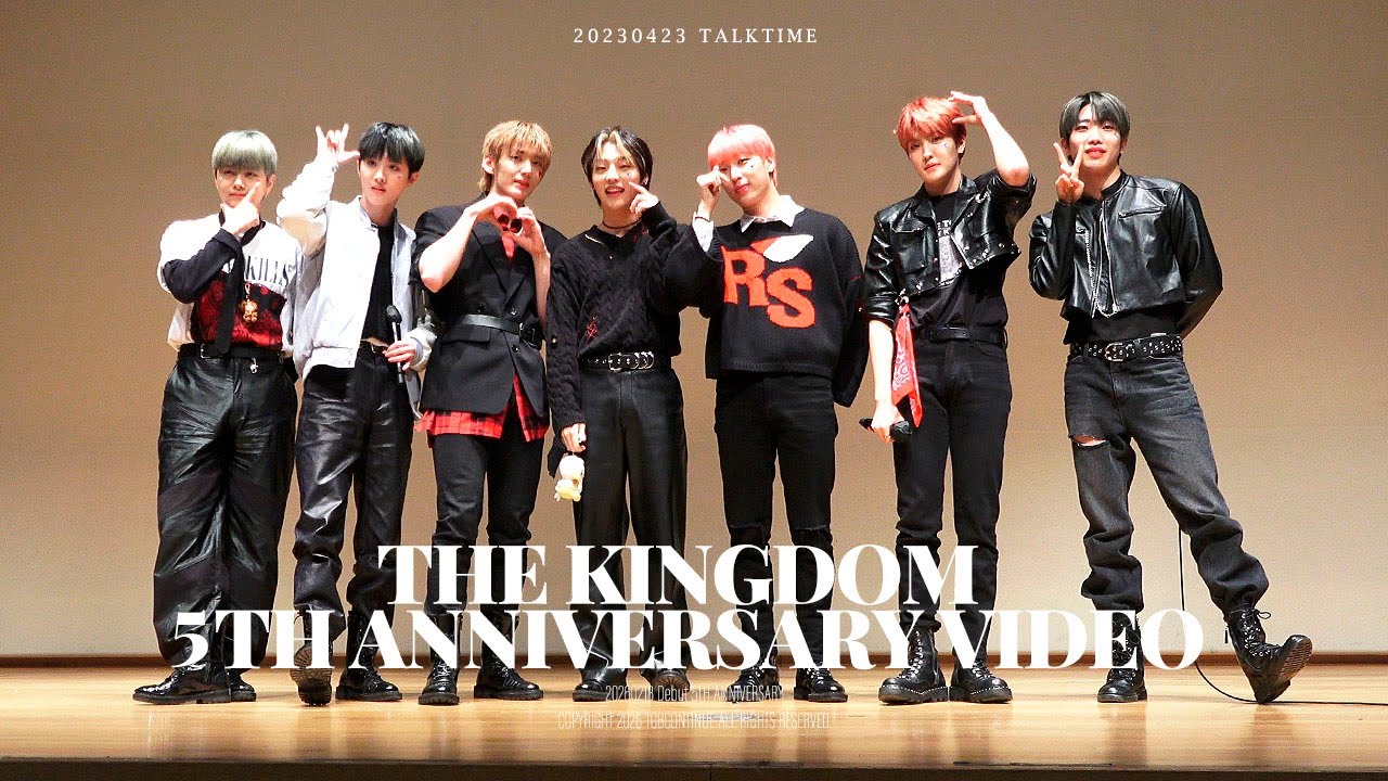 20230423 The KingDom(더킹덤) 데뷔 5주년 기념 영상 - 팬사인회 토크타임 :  (Debut 5th ANNIVERSARY  / FANCAM )