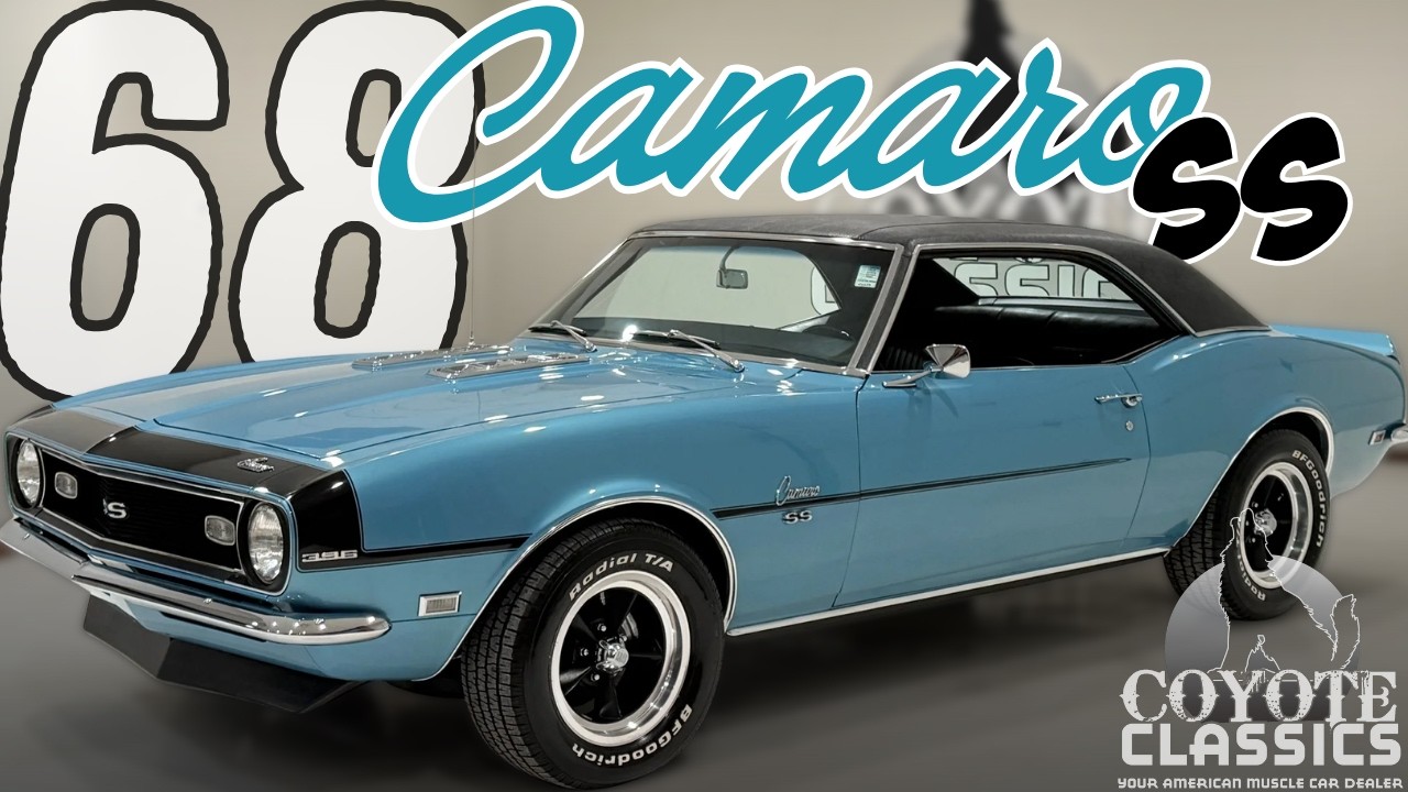 Chevrolet Camaro SS 1968 года выпуска продается в Coyote Classics.