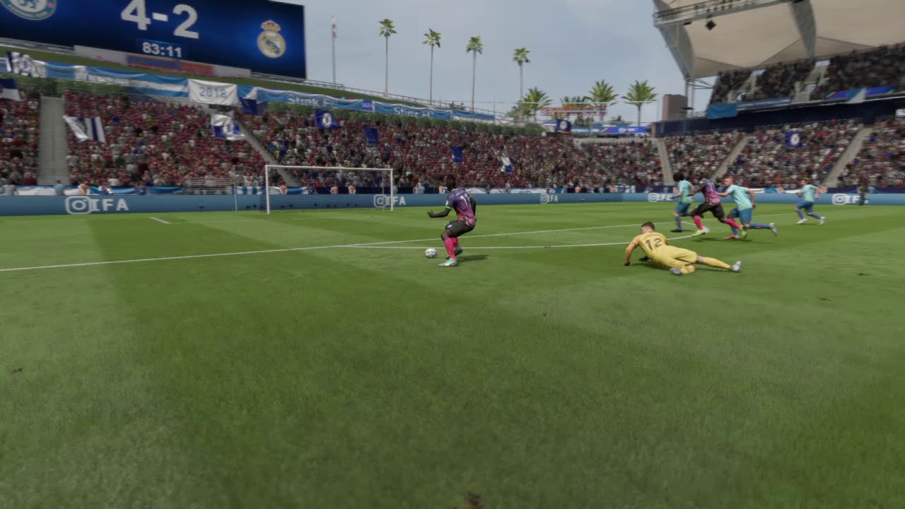 FIFA 19 Fake Shot Goal