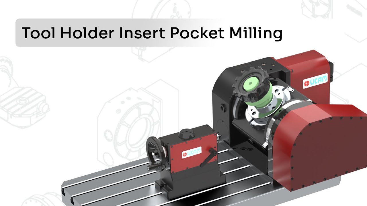 CNC Tilting Rotary Table | Boosting Machining Productivity | Tool Holder Insert Pocket Milling
