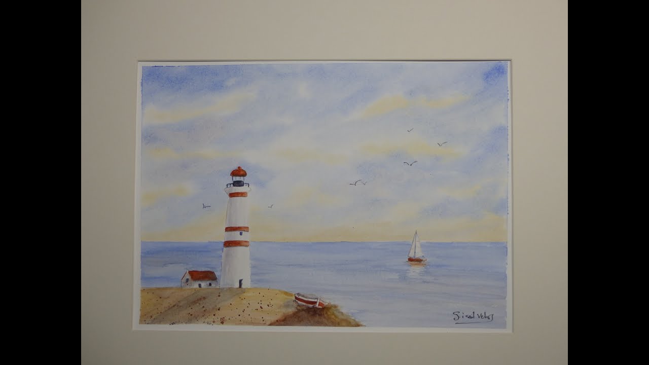 Aquarelle : Comment peindre un ciel ? SPECIAL DEBUTANT