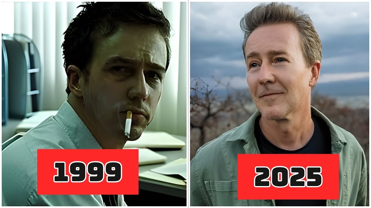Fight Club (1999) | Cast Then and Now