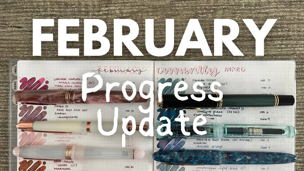 FEBRUARY Progress Update // My thoughts on last month's #currentlyinked