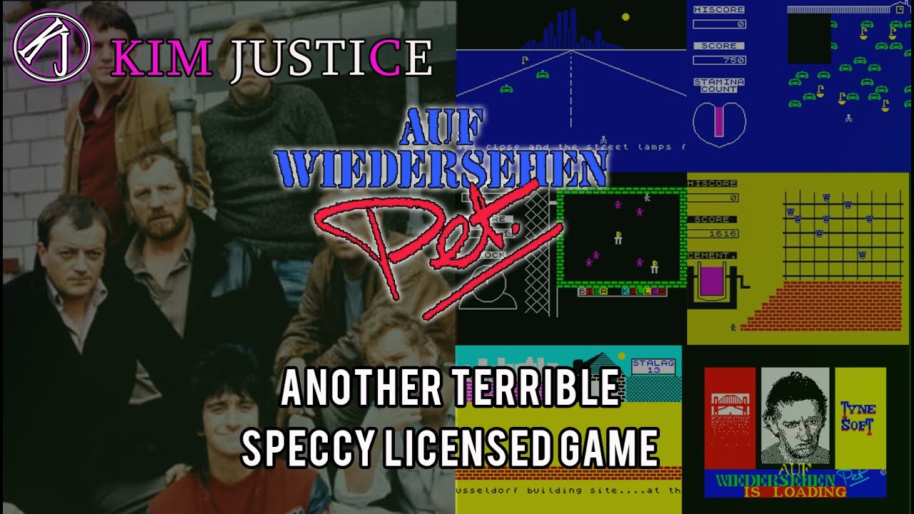 Auf Wiedersehen, Pet Review - Another Terrible ZX Spectrum Licensed Game | Kim Justice