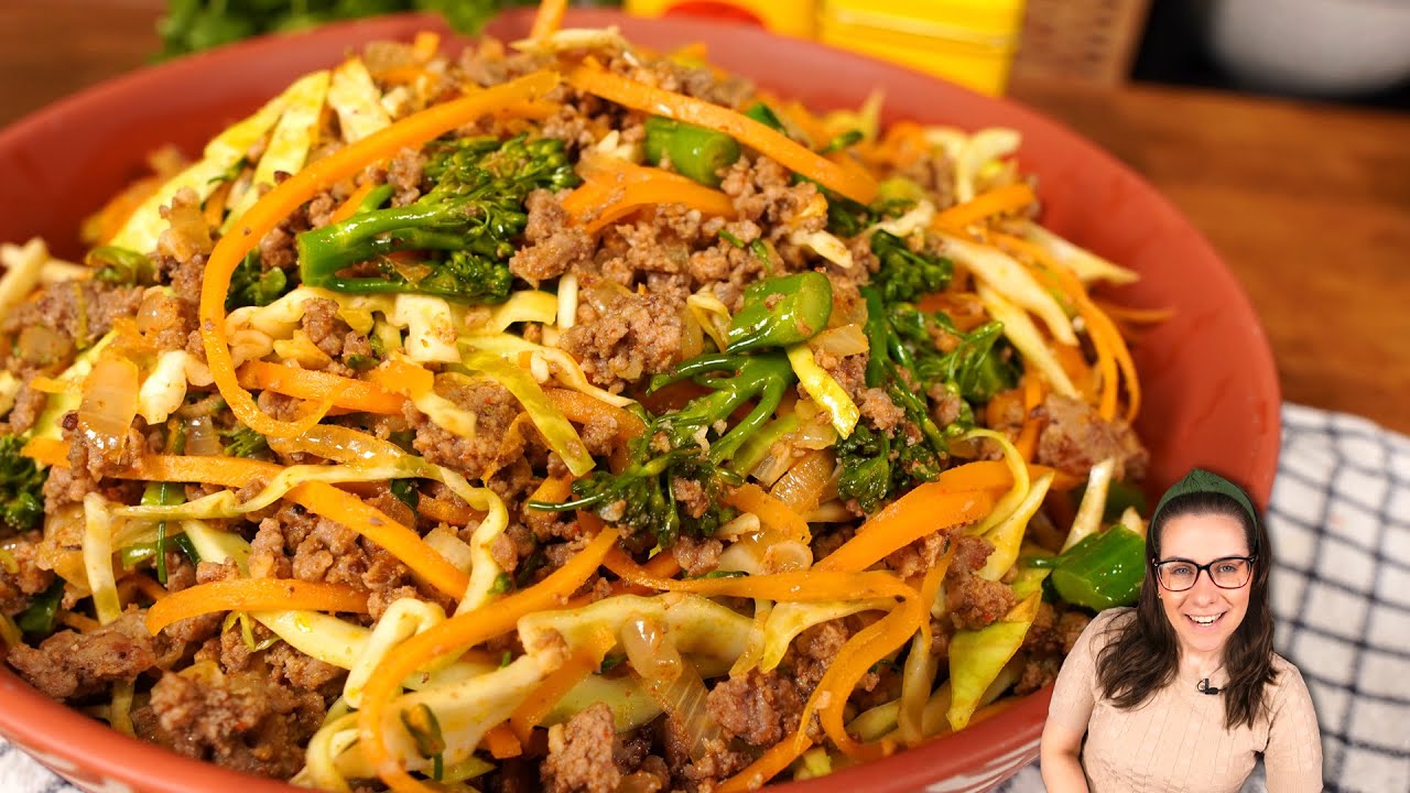 CARNE MOIDA SIMPLES E DELICIOSA COM LEGUMES!&nbsp;JA COMEU ASSIM?