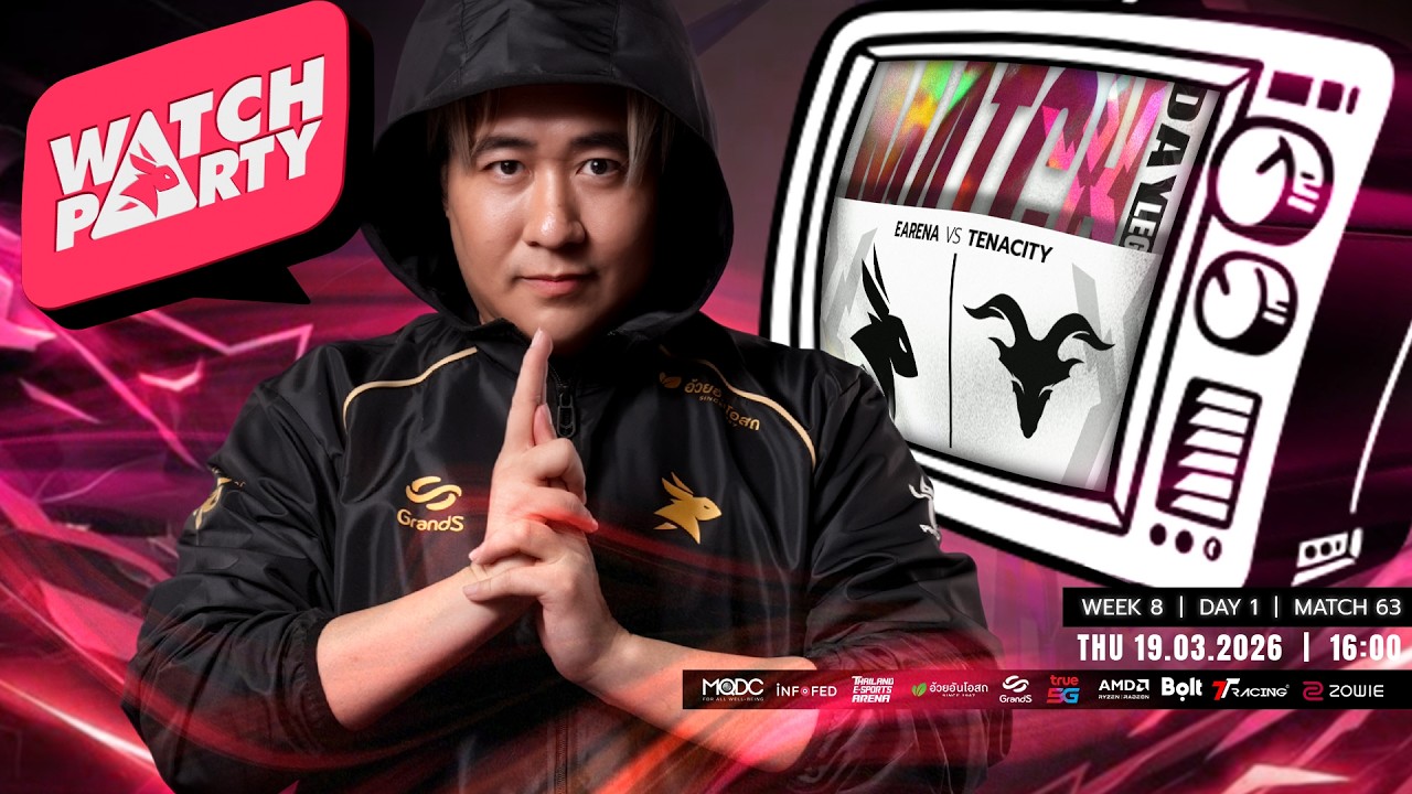 🔴 🐰eArena 🆚  Tenacity  - Watch Party Ft. TNK ! - RPL 2026 Summer