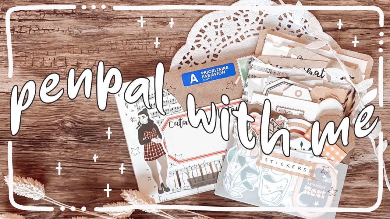 Penpal with me: neutral vintage theme // ✍dear Cat☾