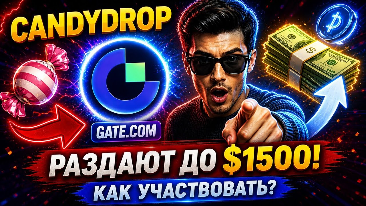 CandyDrop на Gate &mdash; до $1500 каждому! Как заработать?