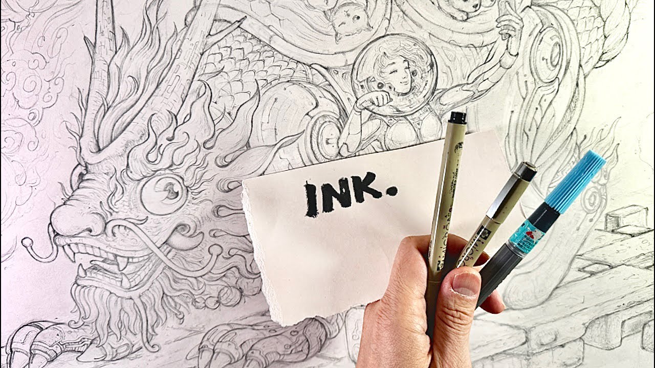 Brian Chui is live - inking begins 🐉- 03￼