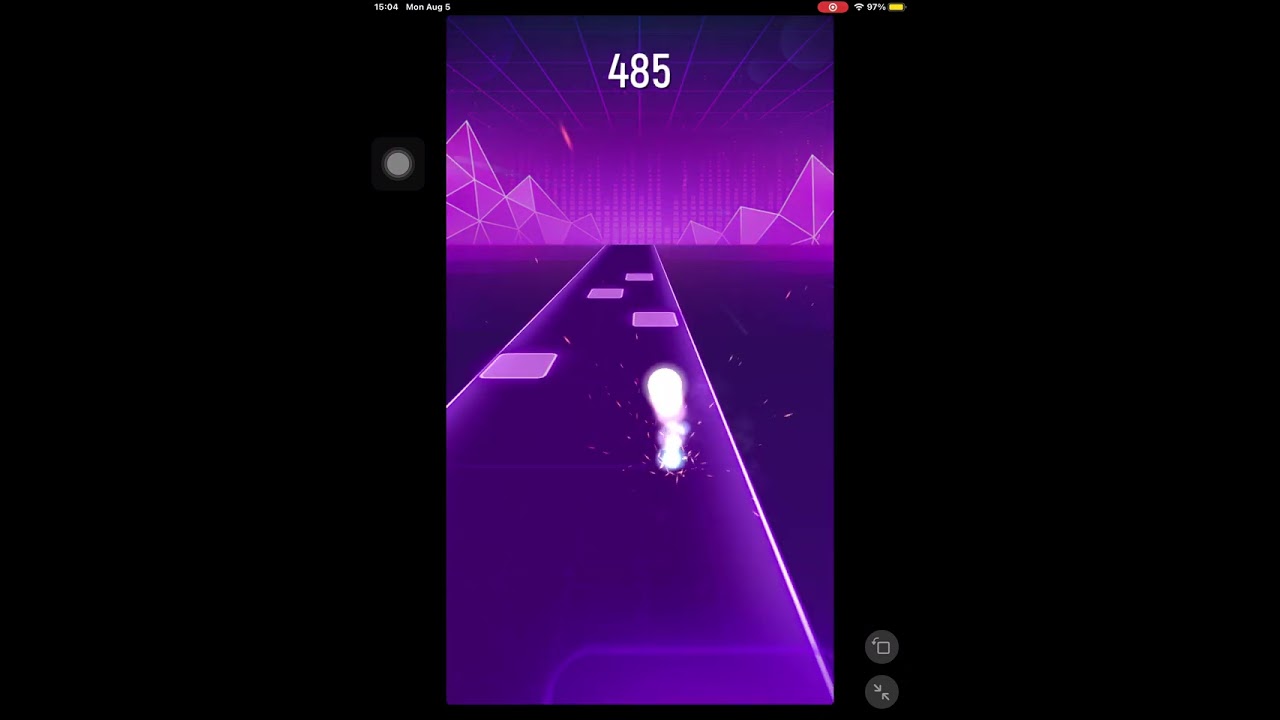 Tiles Hop- Sunny Day Endless Mode 9 record:1219 #gaming #kabigiaan