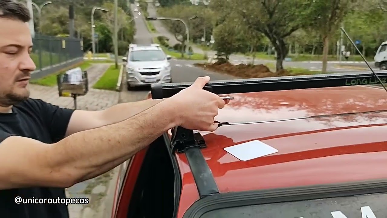Instalação do Rack Longlife Aço Fiat Uno 2 Portas