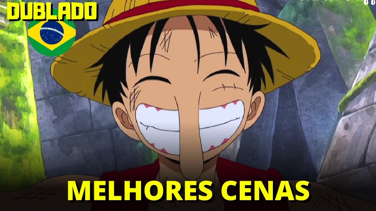 CENAS ENGRAÇADAS DE ONE PIECE DUBLADO (SKYPIEA) 1