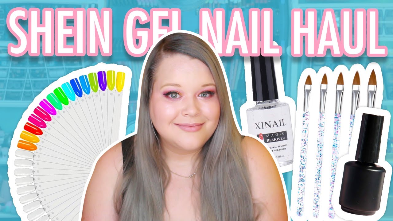 HUGE SHEIN GEL NAIL POLISH & ACCESSORIES HAUL PART 1