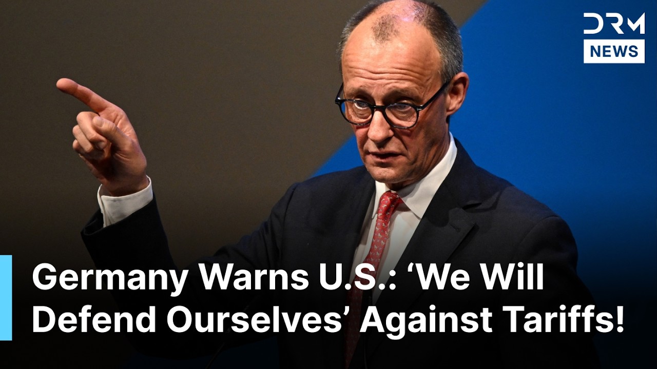 WATCH: German Chancellor Merz Issues Strong Warning to U.S. Over High Tariffs | AC1Z