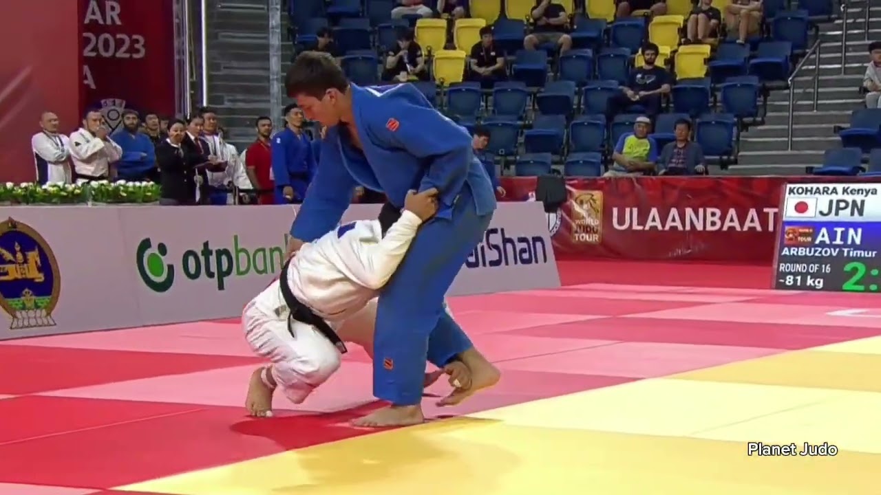 Kenya KOHARA 🇷🇺 🆚️ Timur ARBUZOV 🇷🇺 | 2 раунд /-81кг | Большой Шлем Улан-Батор 2023 