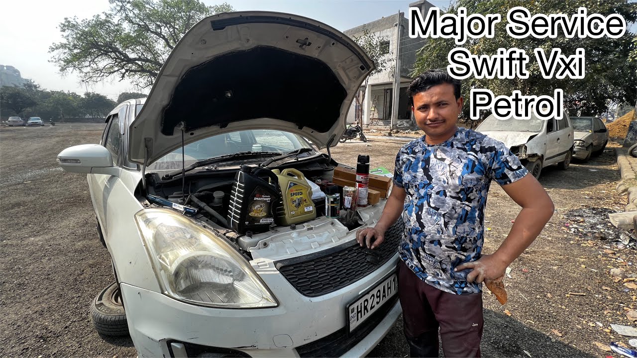 Major Service Swift Vxi Petrol || Modified Swift @DCVExpeditions @TheUK07Rider