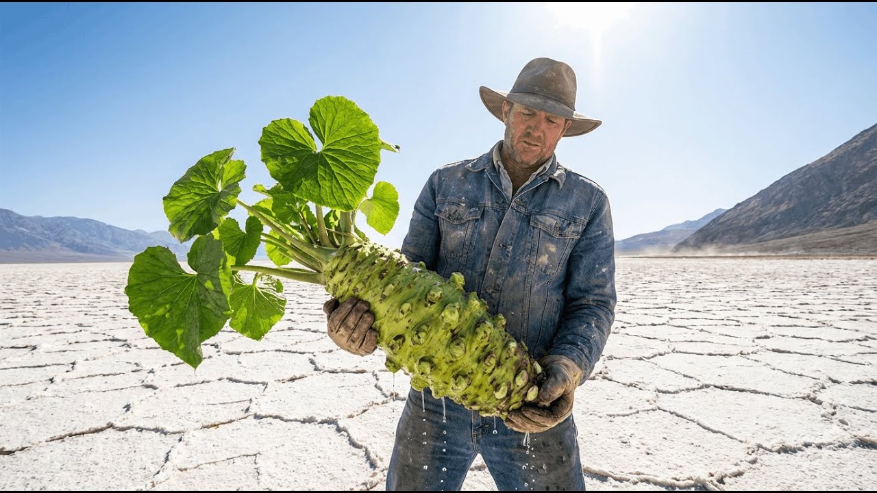 Growing Wasabi in DEATH VALLEY?? 😱 Millions Shocked by the Result!