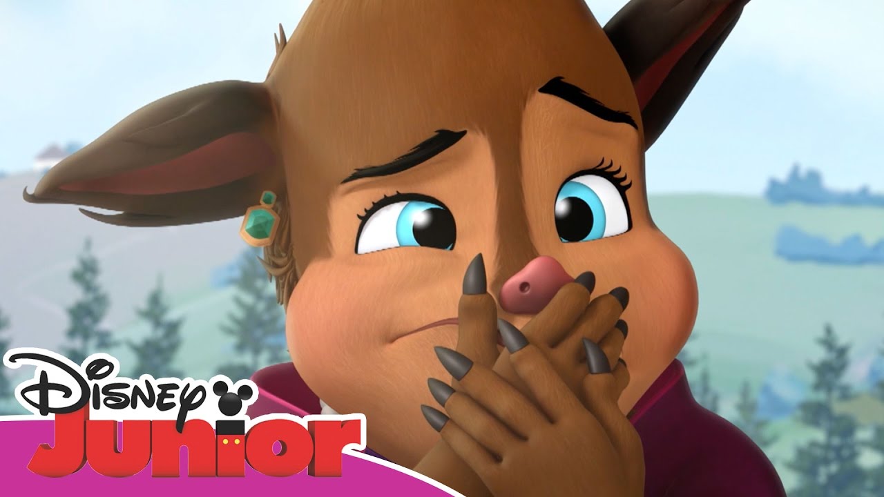 Sofia den Första: Prinsessan Charlotte och svartalven Morris - Disney Junior Sverige